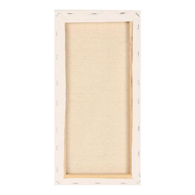 长条形成品油画框带油画布