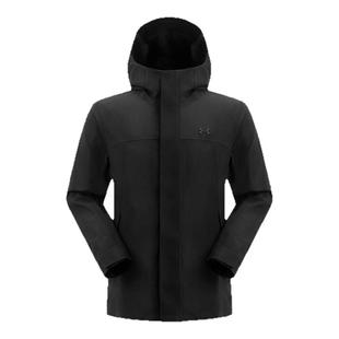 安德玛UA官方抓绒三合一冲锋衣男士秋冬可拆卸防风保暖3L防水外套