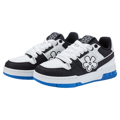 小花鞋明星同款春季小白板鞋百搭