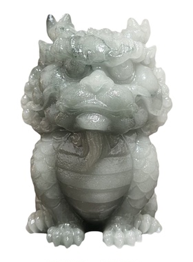 仿真石玉石貔貅招财镇宅摆件