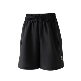 阿迪达斯三叶草女裤2026夏季新款ESS C SHORTS宽松运动短裤JD1514