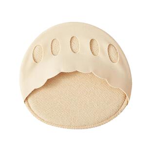 半掌袜春夏季薄款船袜女隐形五指袜带棉垫前脚掌袜浅口高跟鞋袜子