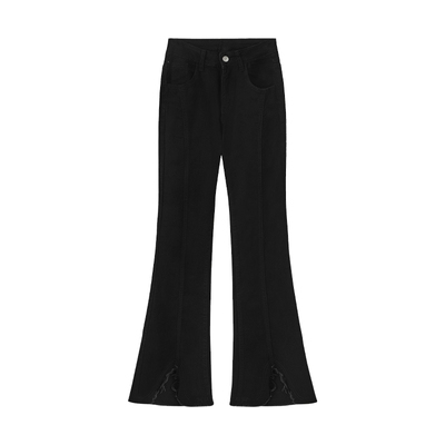 谁穿谁好看，闭眼入的微喇牛仔裤