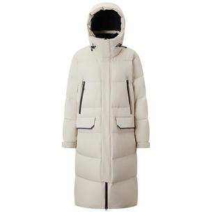 【高充绒量】千仞岗冬季新款长款户外休闲羽绒服保暖外套男女同款