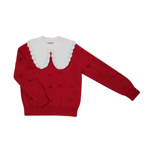 【特惠一口价】Qimoo淇木商场同款童装女童休闲套头衫QCL1TC140A