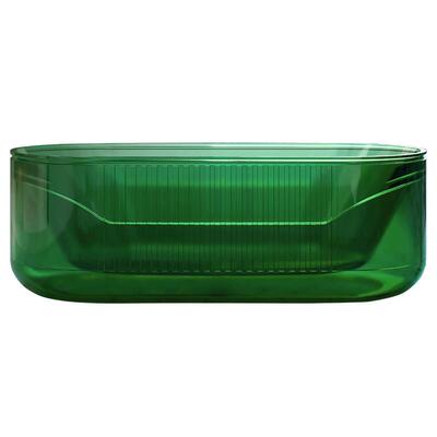 T&W特拉维尔长方形透明树脂浴缸