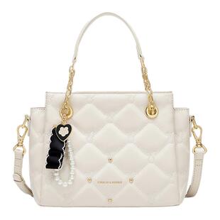 任敏同款Cnoles蔻一菱格女士包包新款手提女包斜挎情人节礼物女生