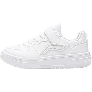 李宁童鞋运动鞋男女小童板鞋圆头鞋子滑板鞋低帮童鞋