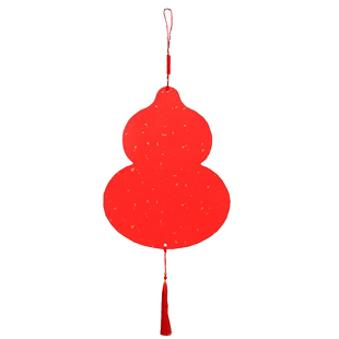 万年红福卡挂件2026年新年春节迷你洒金对联纸自写福字红纸空白书法宣纸专用挂件吊坠喜庆红色卡纸卡片挂饰