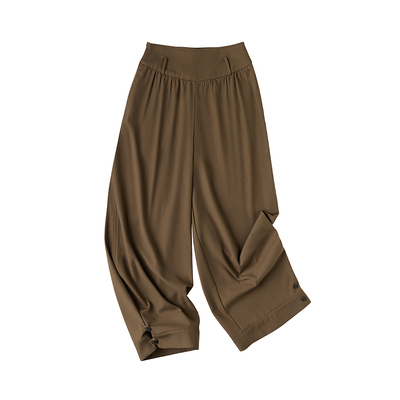 廓形休闲通勤西服裤冬季