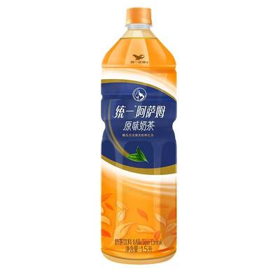 统一阿萨姆奶茶原味1.5L大瓶