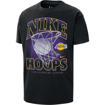 Nike/耐克正品Courtside男士宽松针织图经典案篮球T恤HQ1282-010