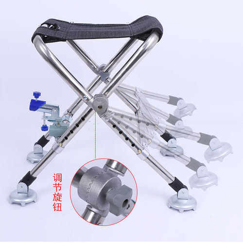 全地形野钓椅多功能超轻便携折叠不锈钢钓鱼椅马扎钓鱼新款小凳子