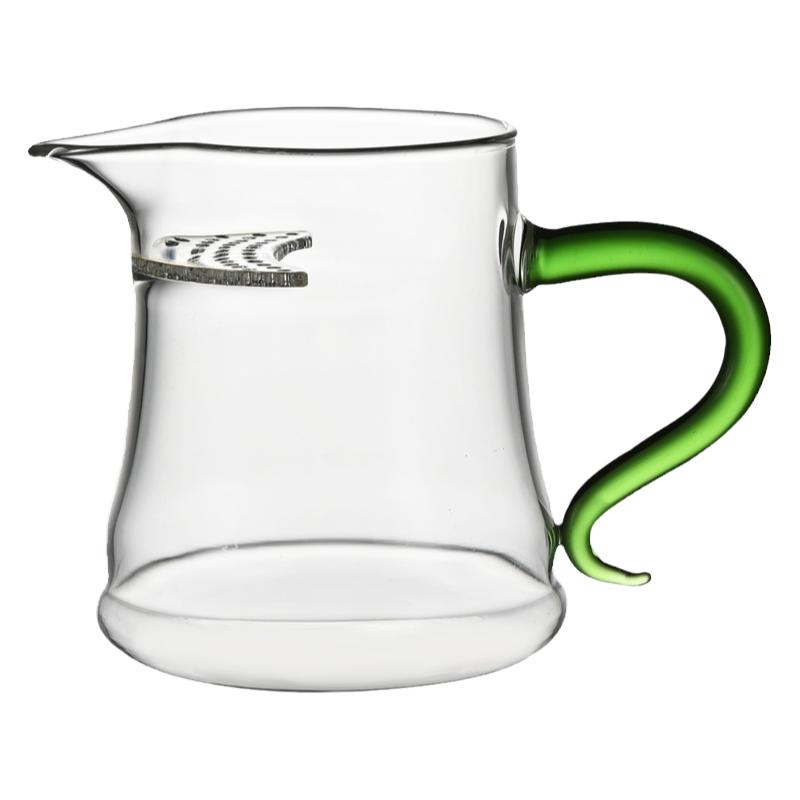 玻璃茶水分离加厚茶壶茶具