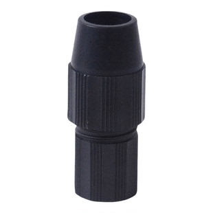 抄网杆件外锁套伸缩杆塑料锁扣新款黑色小外锁抄网支架渔具配件