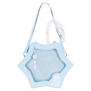 飞鸟君官方原创恋与深空周边黎深痛包斜挎2026新款蓝色二次元包包