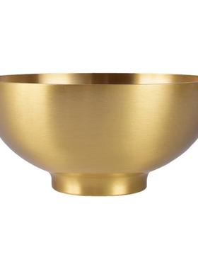 有源黄铜供佛金色铜钣碗