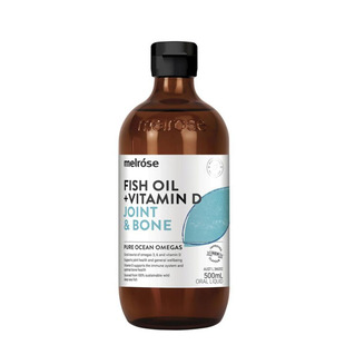 澳洲直邮 MELROSE 麦罗氏 OMEGA欧米茄3深海液体鱼油+维D 500ml