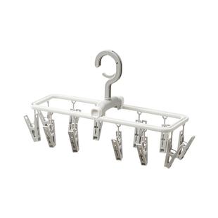 袜子晾晒架防风夹晾衣架多夹子衣架宿舍用学生挂衣凉内衣袜子神器