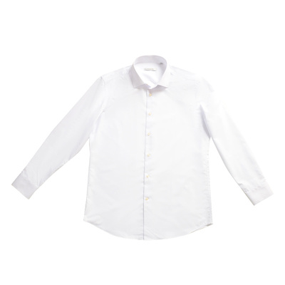 佛朗尼齐拉长袖衬衫翻领商务休闲