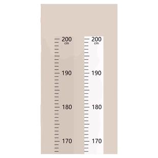 身高测量墙贴透明身高贴可移除不伤墙儿童测量身高神器精准身高尺