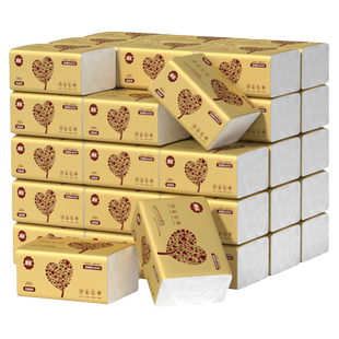 60包纸巾绿劲原木抽纸批发ktv酒店餐厅饭店餐巾纸 整箱家用卫生纸