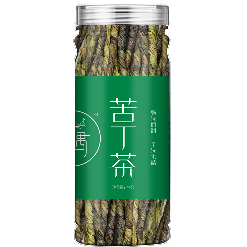 正品大叶苦丁茶余庆发酵苦丁茶官方旗舰店可搭蒲公英茶小叶苦丁茶