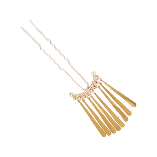 碎金 新中式国风发钗u型簪子古风汉服马面裙头饰发饰流苏步摇发簪