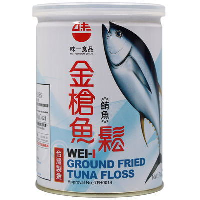 台湾鱼松金枪肉松鳕鱼三文鱼肉松