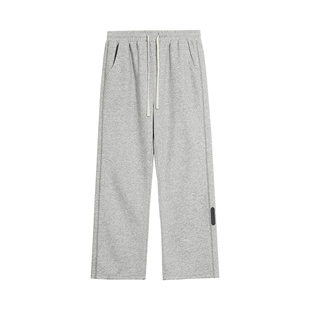 NASA STUSY美式复古2025新款秋冬装男款休闲长裤子直筒宽松男卫裤