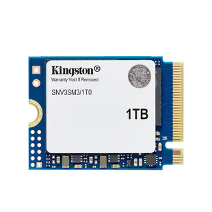 金士顿Kingston NV3 2230 M.2 NVMe4.0 2T 笔记本电脑SSD固态硬盘