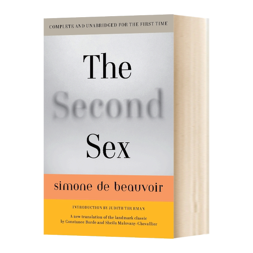 波伏娃 第二性 英文原版 The Second Sex 英文版 Simone De Beauvoir 进口英语原版书籍搭达洛维夫人橘子不是唯一的水果自己的房间