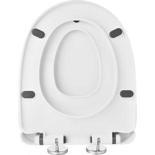 马桶盖家用通用加厚坐便器盖板双层子母圈缓冲坐垫UOV型厕所配件