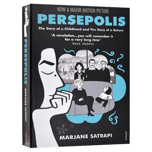 我在伊朗长大 漫画全集 英文原版 The Complete Persepolis 波斯波利斯 玛赞莎塔碧 Marjane Satrapi 黑白漫画传记 英语书籍