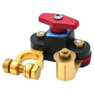 可旋转汽车电瓶断电开关纯铜负极正极新型农用车货车电池断电开关