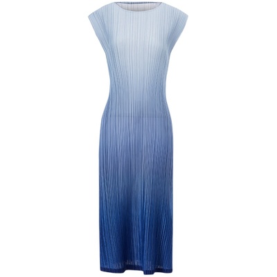 孕妇短袖渐变褶皱弹力大连衣裙