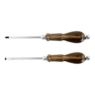 穿心螺丝刀可敲击大一字十字通心超硬平口大号特大加粗改锥起子