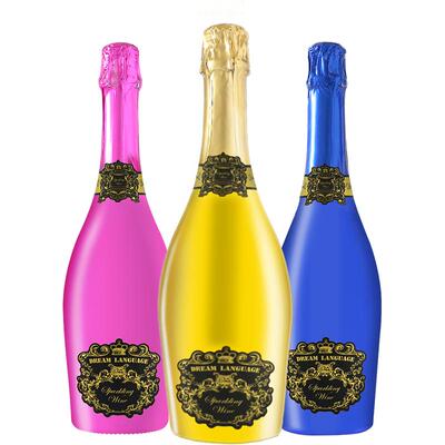 女士甜起泡酒气泡酒甜型750ml