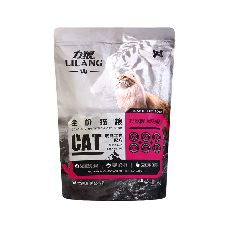 力狼牛肉味猫粮五斤低盐美毛
