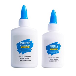 白乳胶儿童做手工diy制作史莱姆学生美术用幼儿园速干胶水木工胶500ml大瓶白胶大桶装