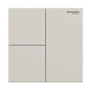 施耐德官方旗舰店 境尚白/咖家用86型一开五孔带usb开关插座面板