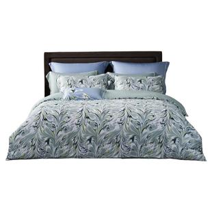 MINE/寐100支兰精天丝四件套轻奢高级感凉感丝滑床单床品套件 染