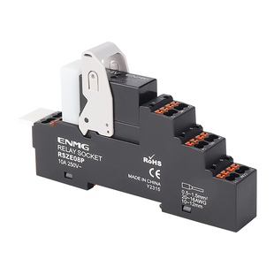 恩爵小型薄型中间继电器电磁G2R导轨式直插底座24V直流12V5V带灯