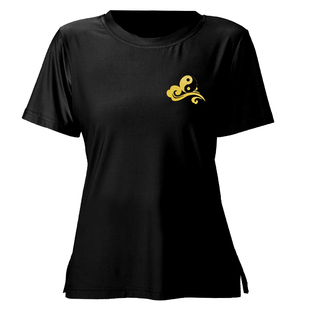 山人运动夏季短袖太极服上衣单件女太极T恤八段锦太极拳练功服男