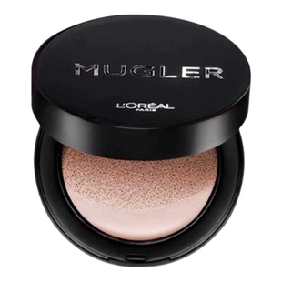 【自营】欧莱雅限定版黑胖子气垫穆格勒恒放溢彩哑光轻垫霜