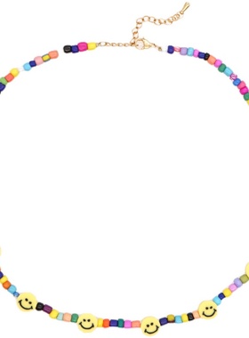 lisa同款波西米亚彩虹小礼物项链