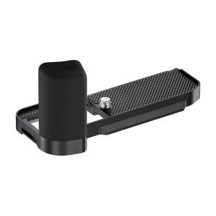 JJC 适用富士XM5手柄X-M5微单相机L型握柄底座铝合金防护拓展配件竖拍快装板快门按钮热靴盖手指柄配件