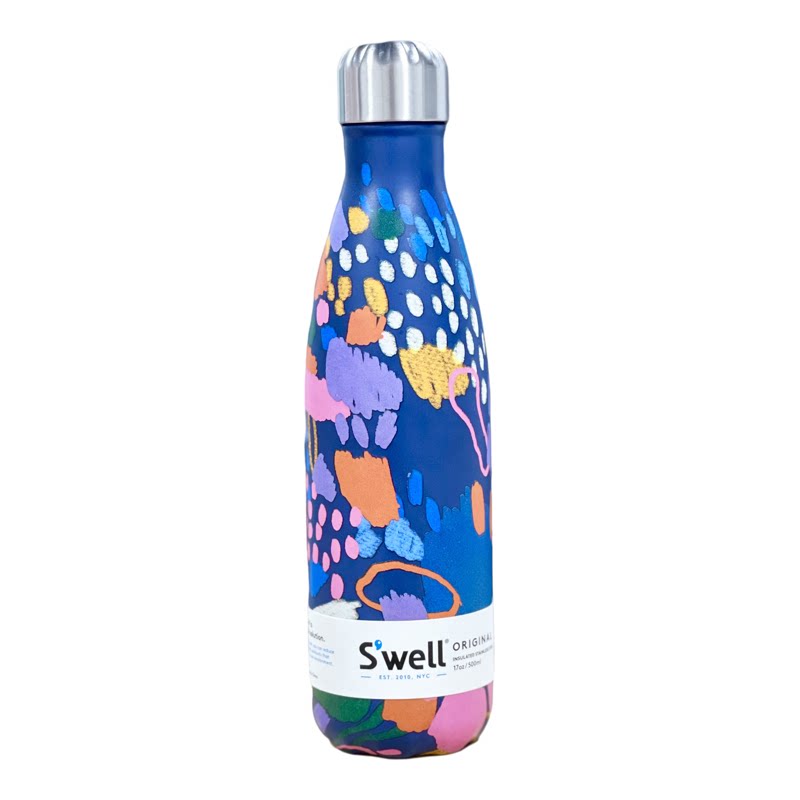 美国swell  大理石猫眼大肚杯可乐杯 生日礼物车载杯抖音木纹爆款
