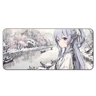 鼠标垫大号二次元男生动漫键盘垫办公电脑桌面垫宿舍电竞游戏桌垫
