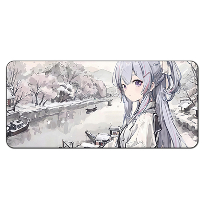 鼠标垫大号二次元动漫电竞键盘垫